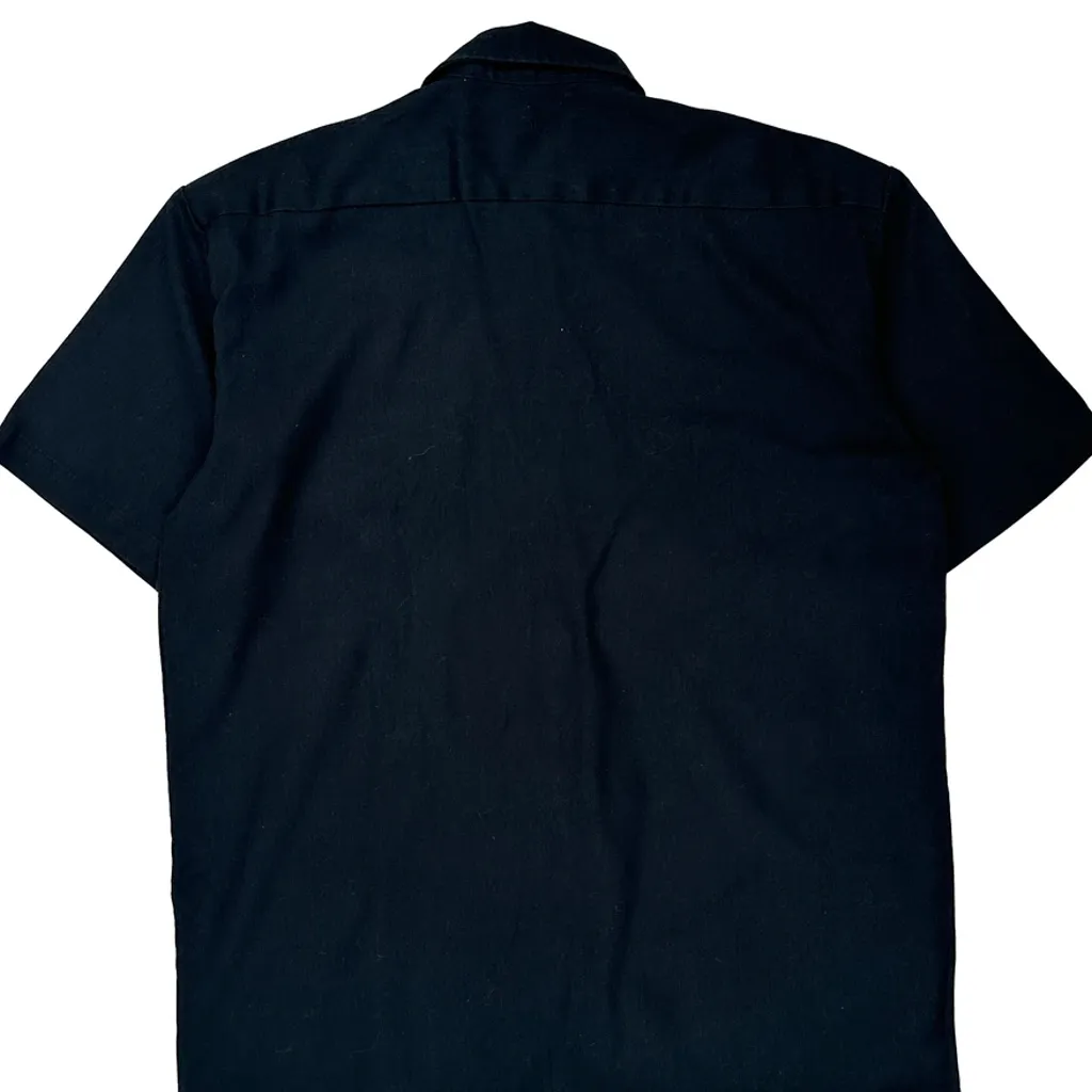 Dickies Short Sleeve Shirt - Large Black Cotton - Image 7