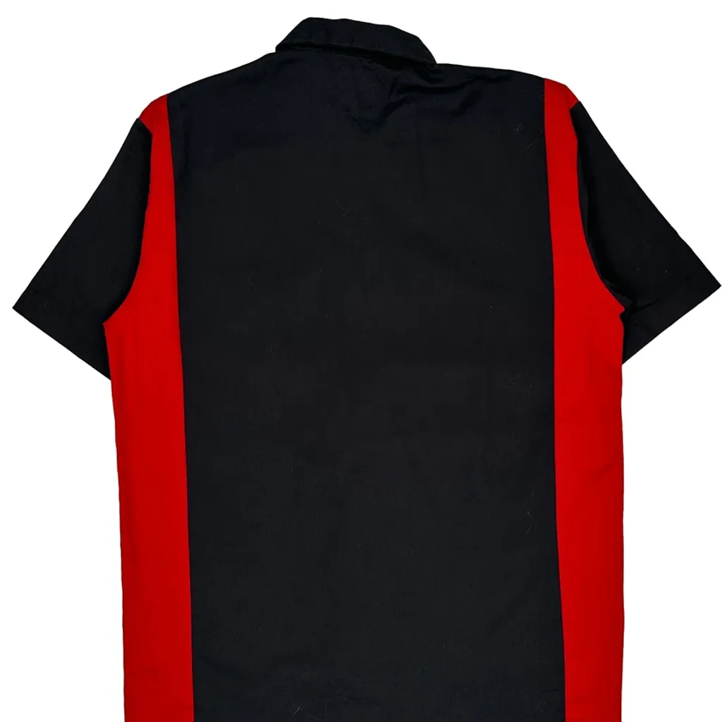 Dickies Short Sleeve Shirt - Medium Black Polyester Blend - Image 6