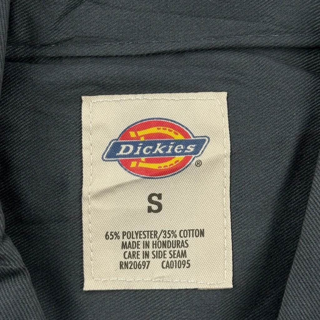 Dickies Short Sleeve Shirt - Small Black Cotton - Image 3