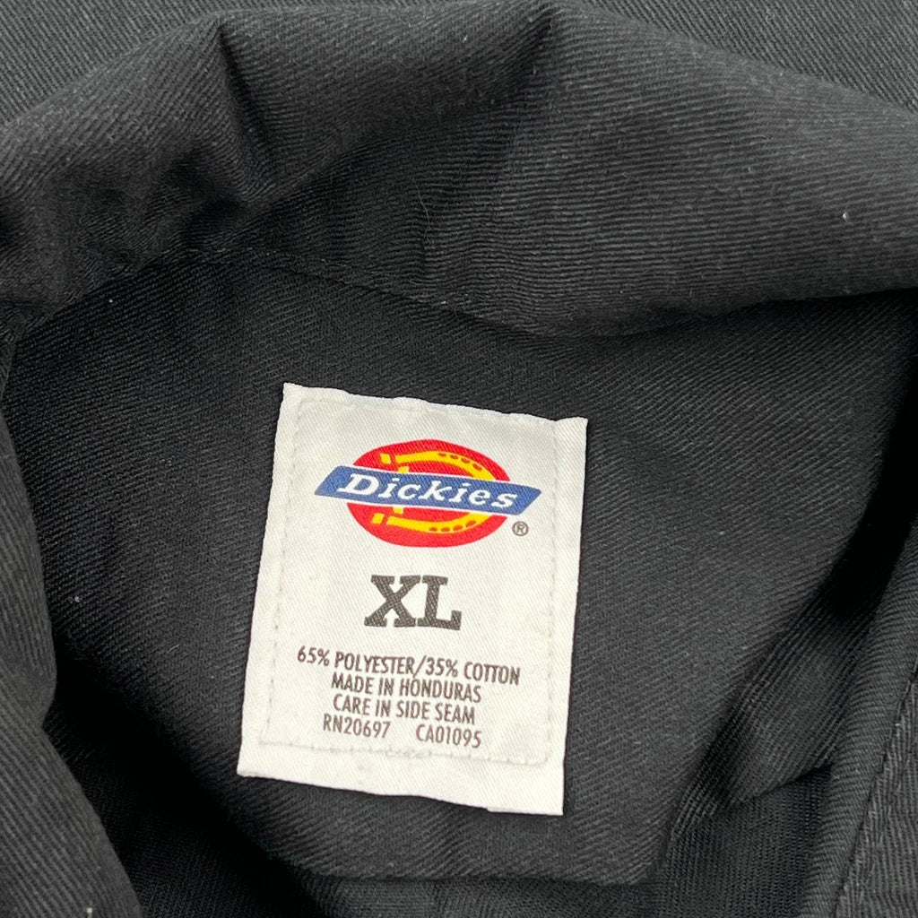 Dickies Short Sleeve Shirt - XL Black Polyester Blend - Image 3