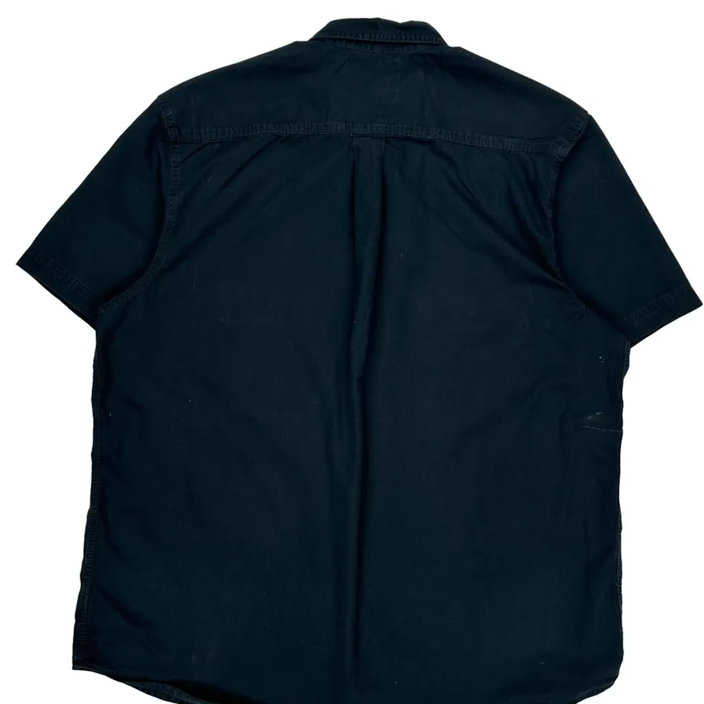Dickies Short Sleeve Shirt - 2XL Black Cotton - Image 7