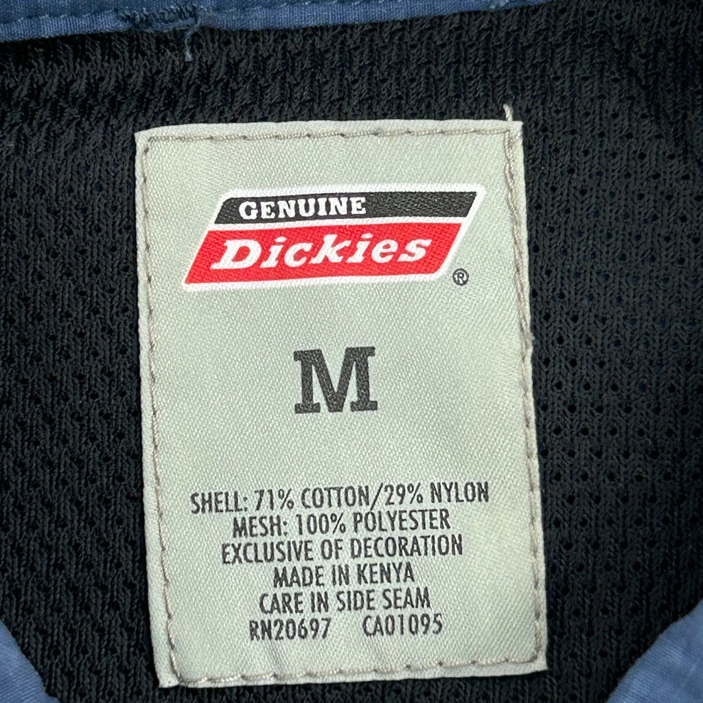 Dickies Short Sleeve Shirt - Medium Blue Cotton Blend - Image 5