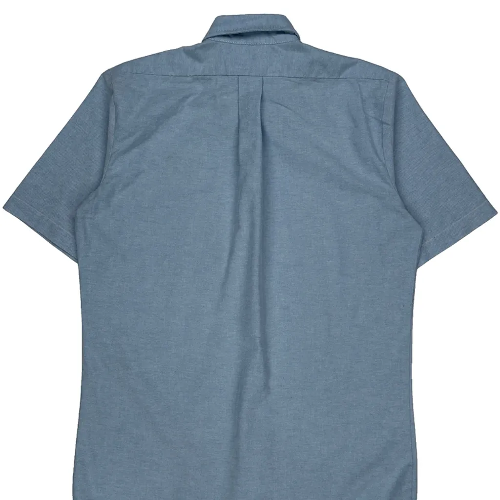 Dickies Short Sleeve Shirt - Medium Blue Cotton - Image 7