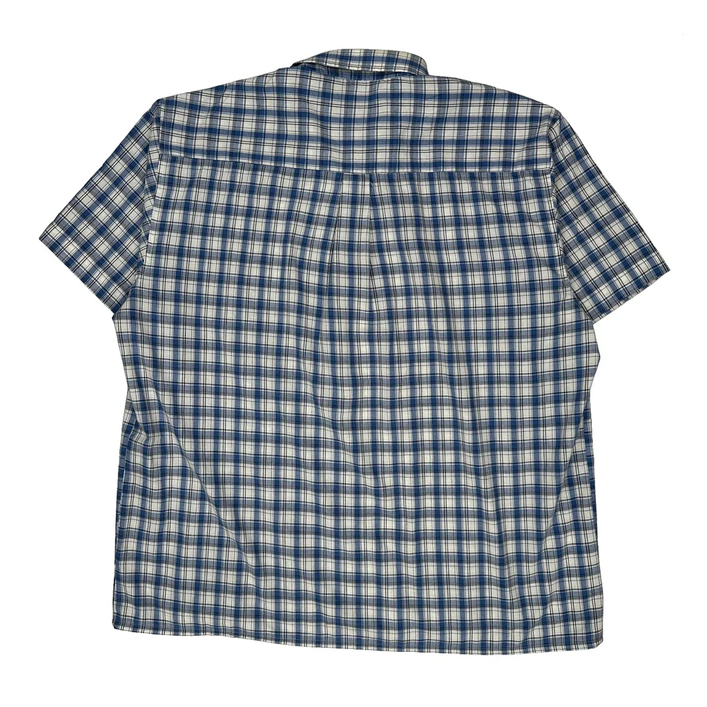 Dickies Short Sleeve Shirt - 2XL Blue Cotton - Image 2
