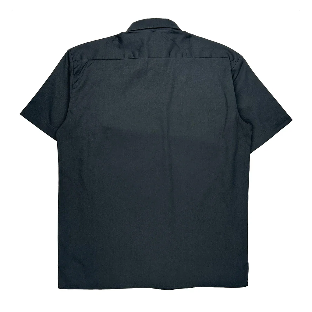 Dickies Short Sleeve Shirt - Medium Grey Polyester - Image 2