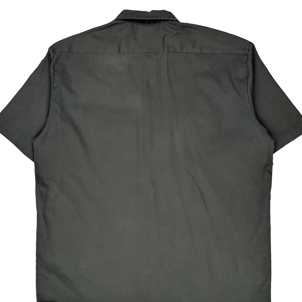 Dickies Short Sleeve Shirt - XL Grey Polyester - Image 6
