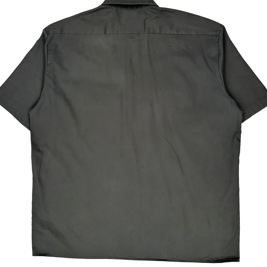 Dickies Short Sleeve Shirt - XL Grey Polyester - Image 7