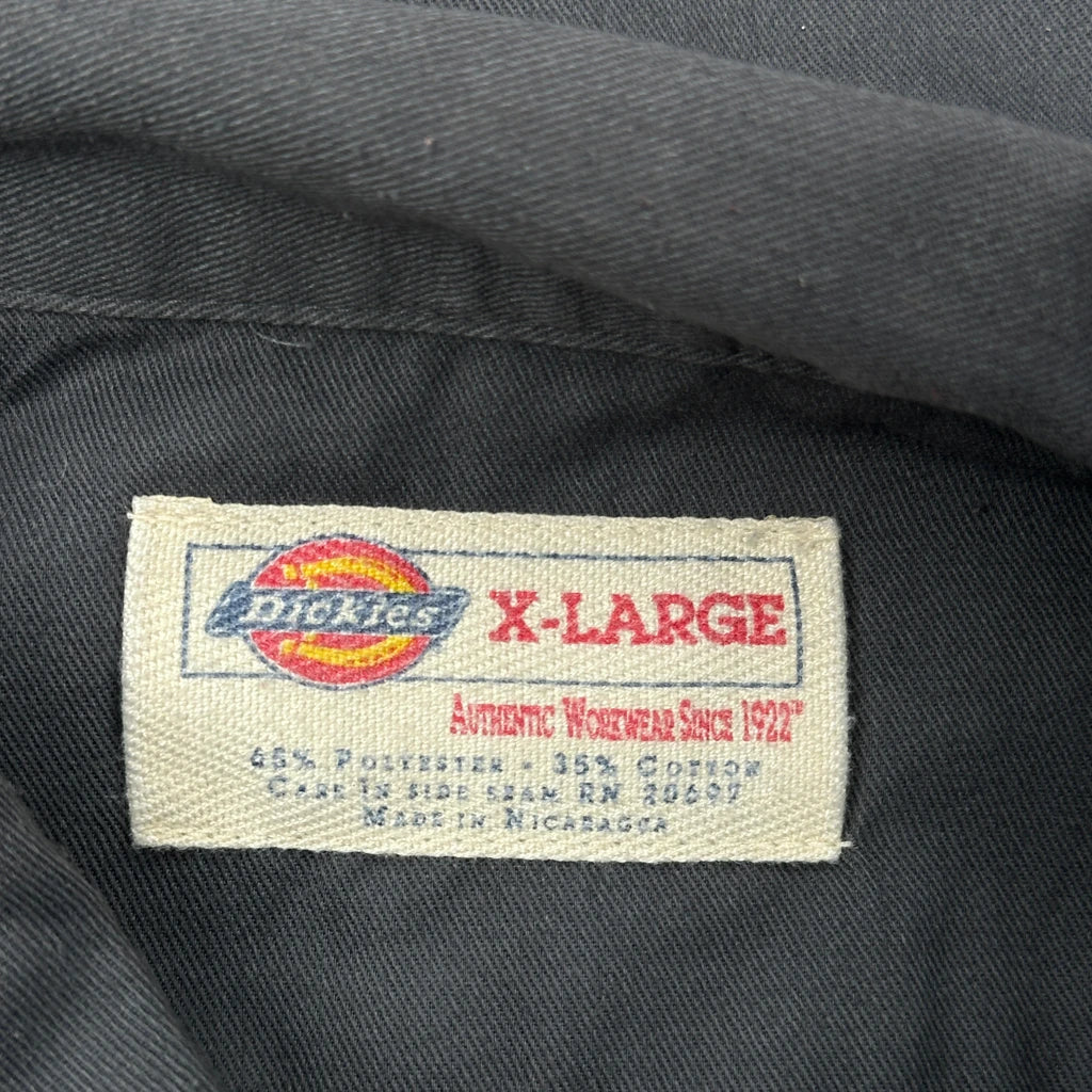 Dickies Graphic Short Sleeve Shirt - XL Grey Polyester Blend - Image 3