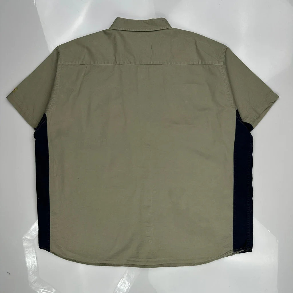 Dickies Short Sleeve Shirt - No Size Khaki Cotton - Image 3