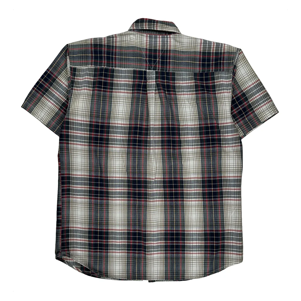 Dickies Checked Short Sleeve Shirt - Large Multicoloured Cotton - Image 2