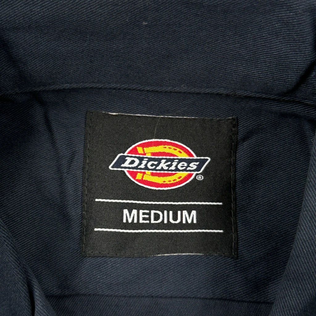 Dickies Short Sleeve Shirt - Medium Navy Cotton - Image 3