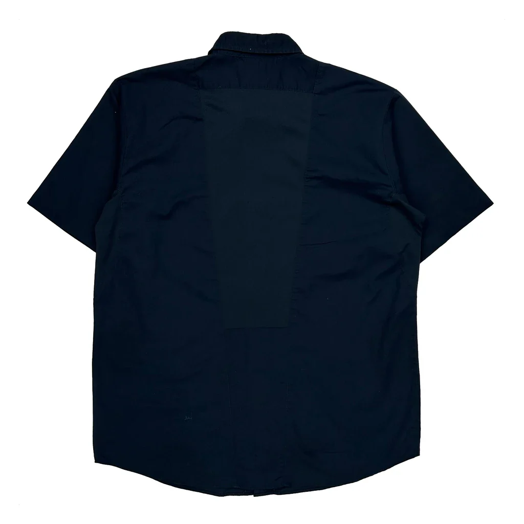 Dickies Short Sleeve Shirt - XL Navy Polyester Blend - Image 2