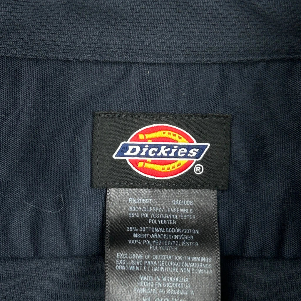 Dickies Short Sleeve Shirt - XL Navy Polyester Blend - Image 3