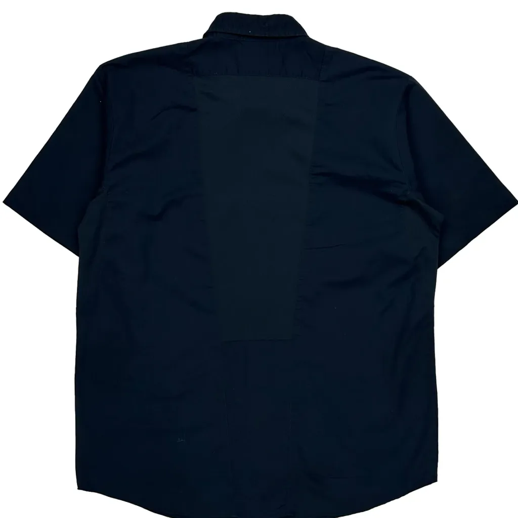 Dickies Short Sleeve Shirt - XL Navy Polyester Blend - Image 6