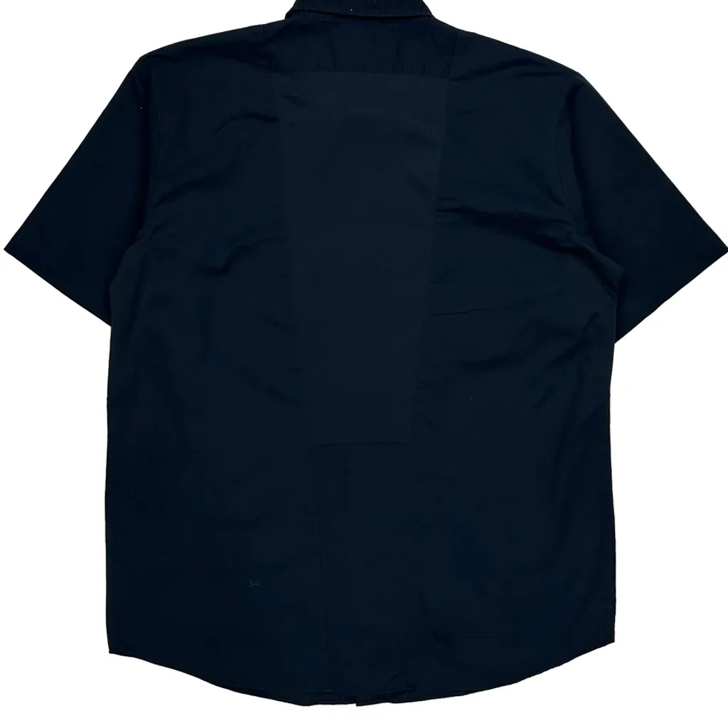 Dickies Short Sleeve Shirt - XL Navy Polyester Blend - Image 7