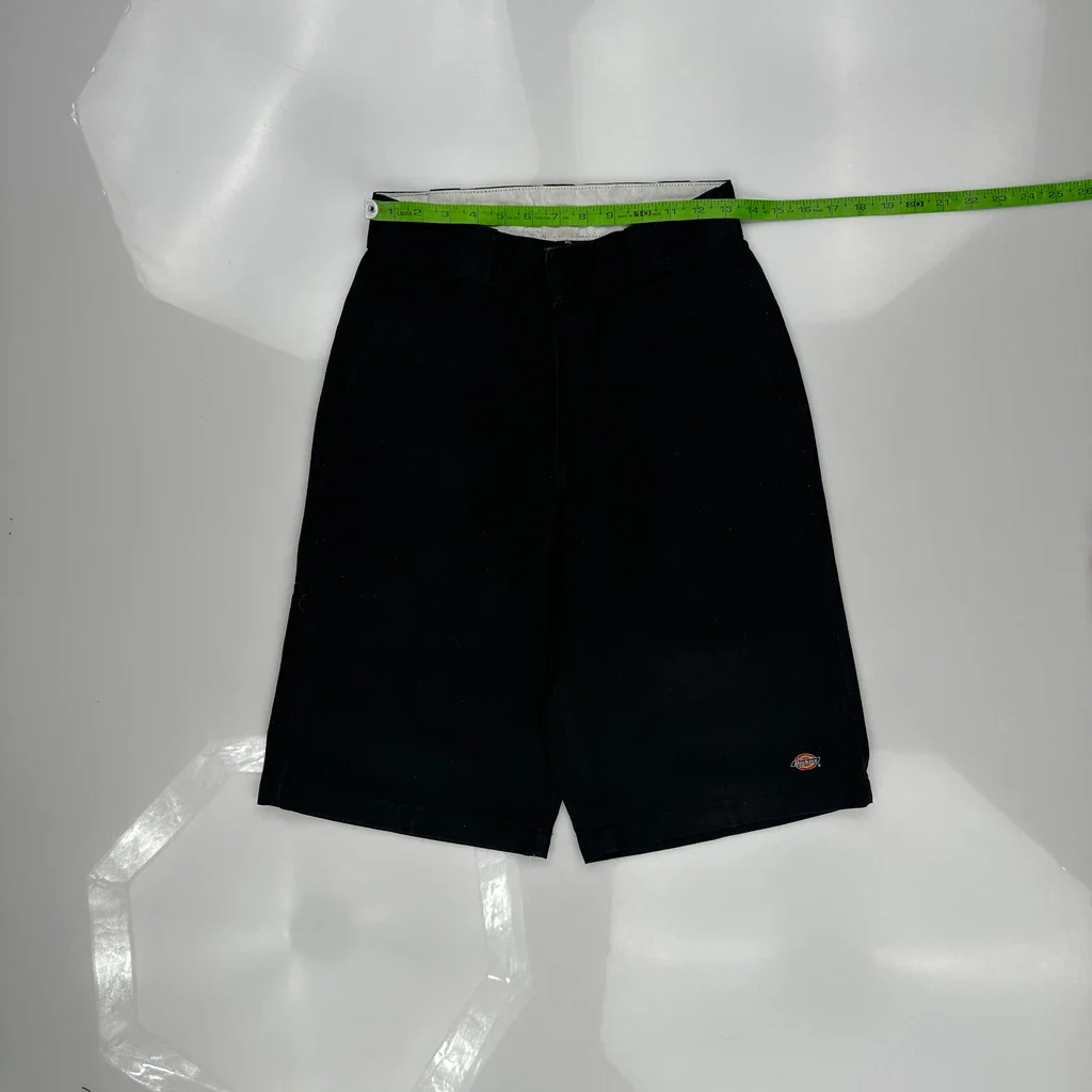 Dickies Shorts - 28W 11L Black Polyester - Image 3