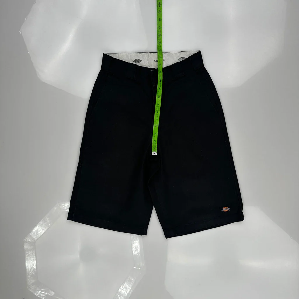 Dickies Shorts - 28W 11L Black Polyester - Image 4