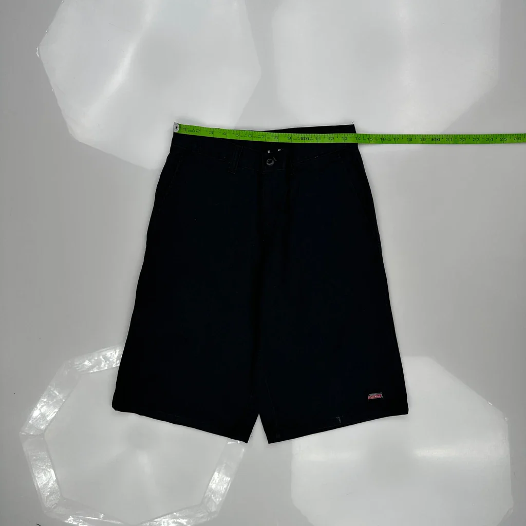Dickies Shorts - 28W 12L Black Polyester Blend - Image 3