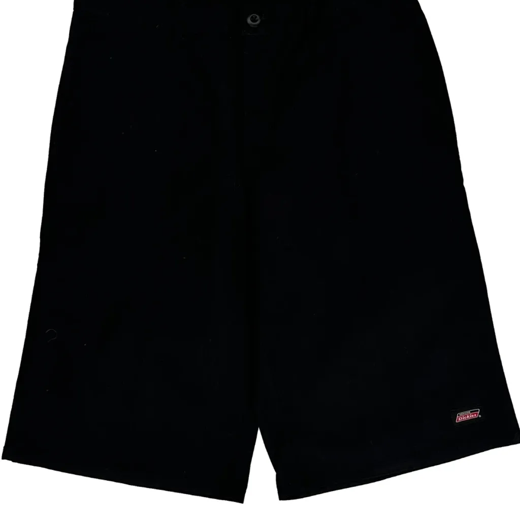 Dickies Baggy Shorts - 30W 11L Black Polyester Blend - Image 9