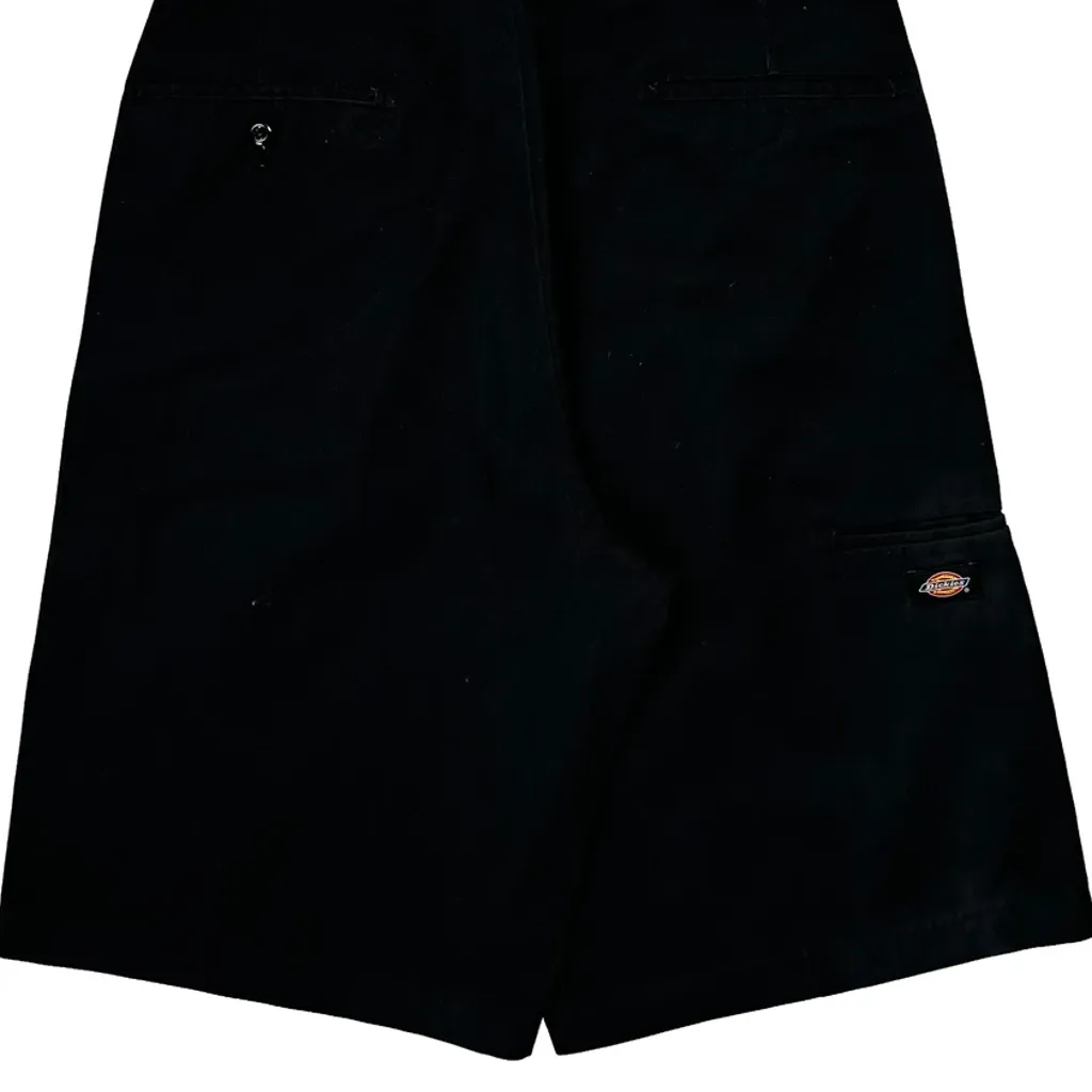 Dickies Baggy Shorts - 30W 11L Black Polyester Blend - Image 7
