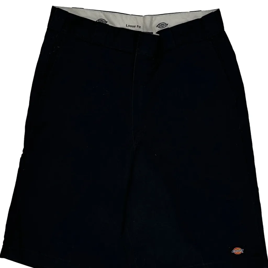 Dickies Baggy Shorts - 31W 9L Black Polyester - Image 9