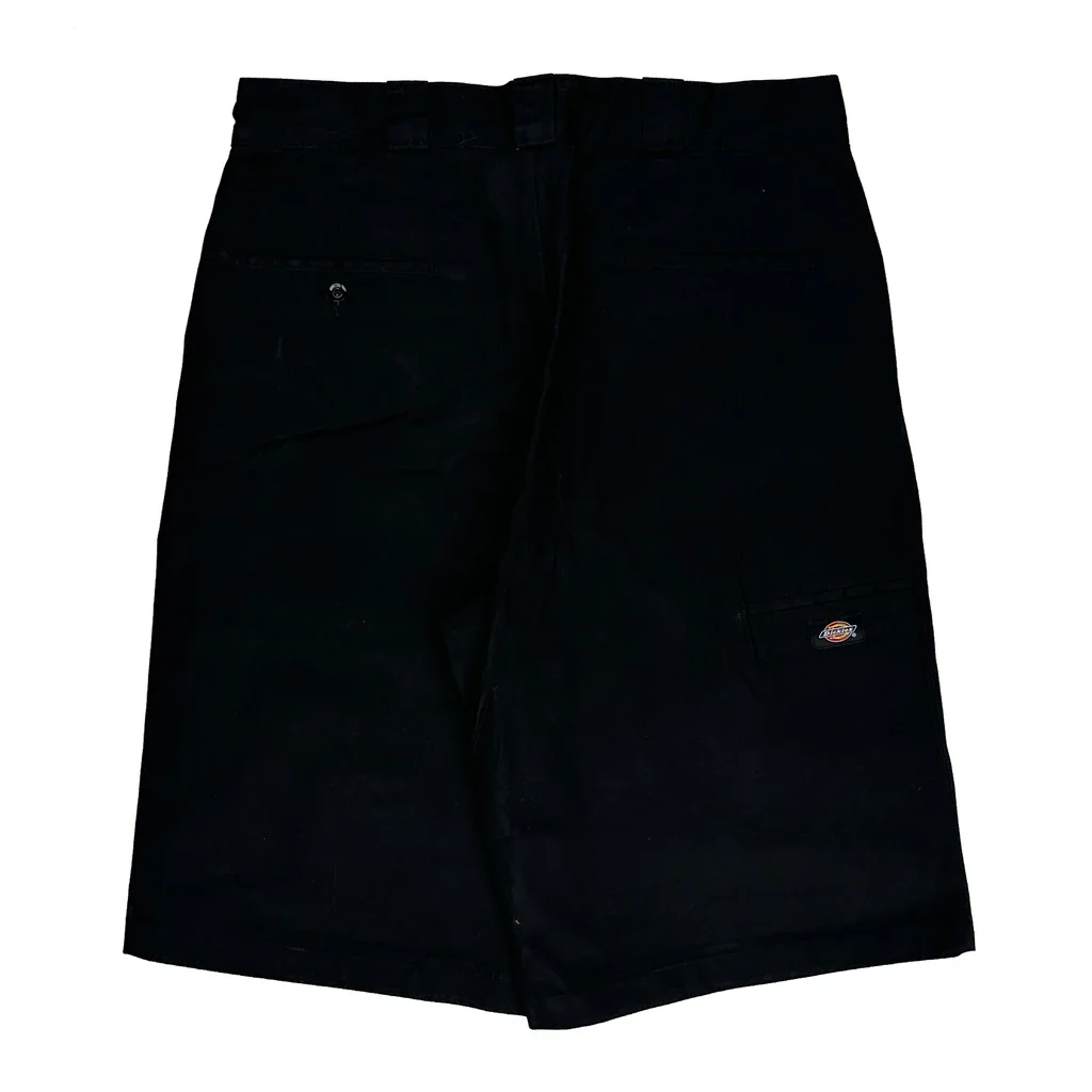 Dickies Shorts - 34W 12L Black Cotton Blend