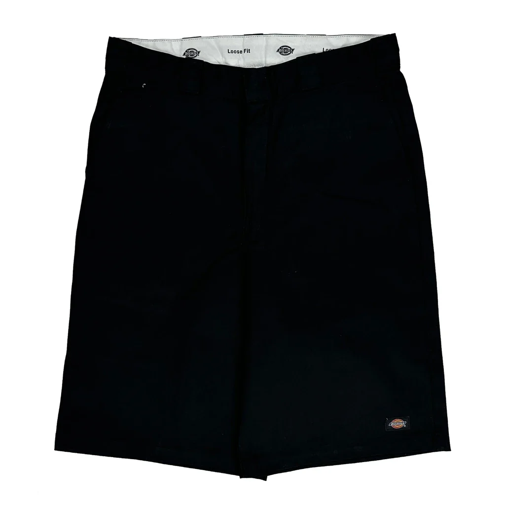Dickies Shorts - 34W 12L Black Cotton Blend - Image 2