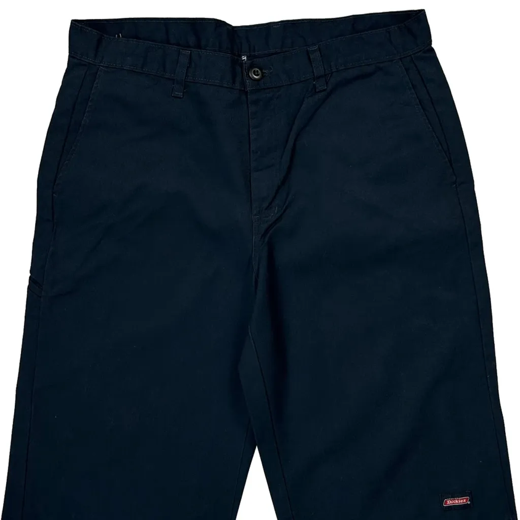 Dickies Baggy Shorts - 34W 11L Black Cotton - Image 8
