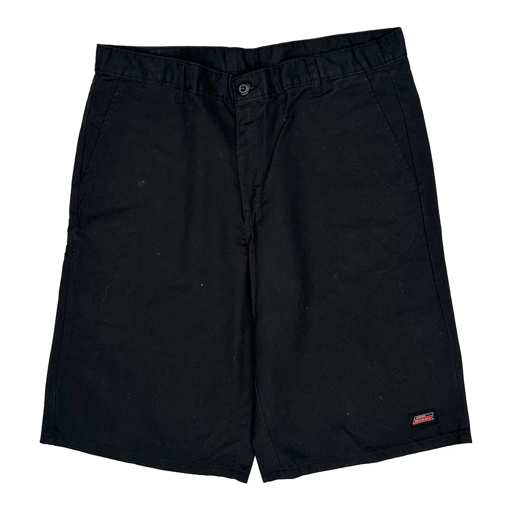 Dickies Baggy Shorts - 36W 10L Black Cotton - Image 2