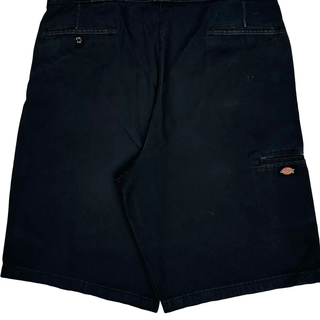 Dickies Baggy Shorts - 36W 12L Black Cotton - Image 8