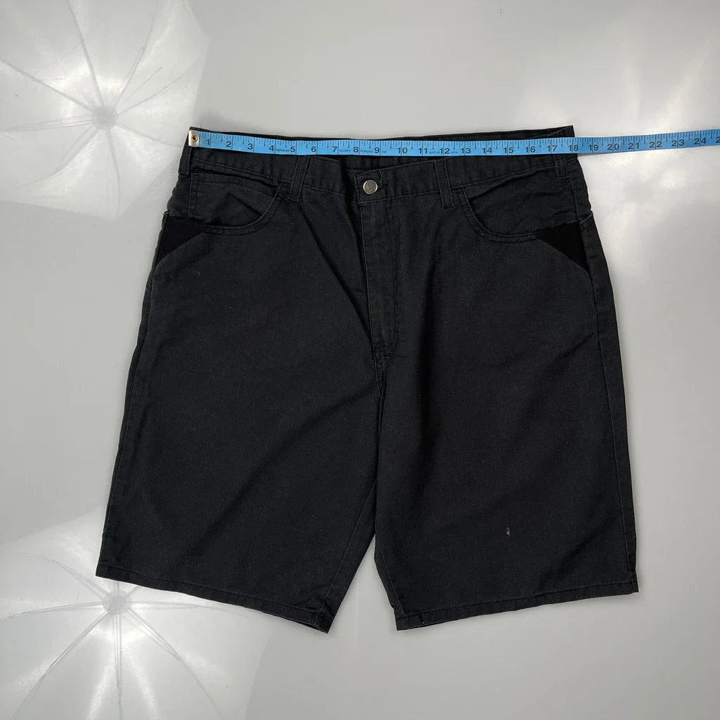 Dickies Shorts - 36W 11L Black Cotton - Image 3