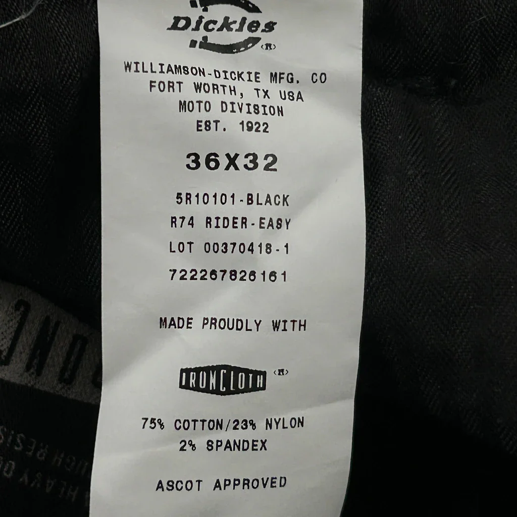 Dickies Shorts - 36W 10L Black Cotton - Image 6
