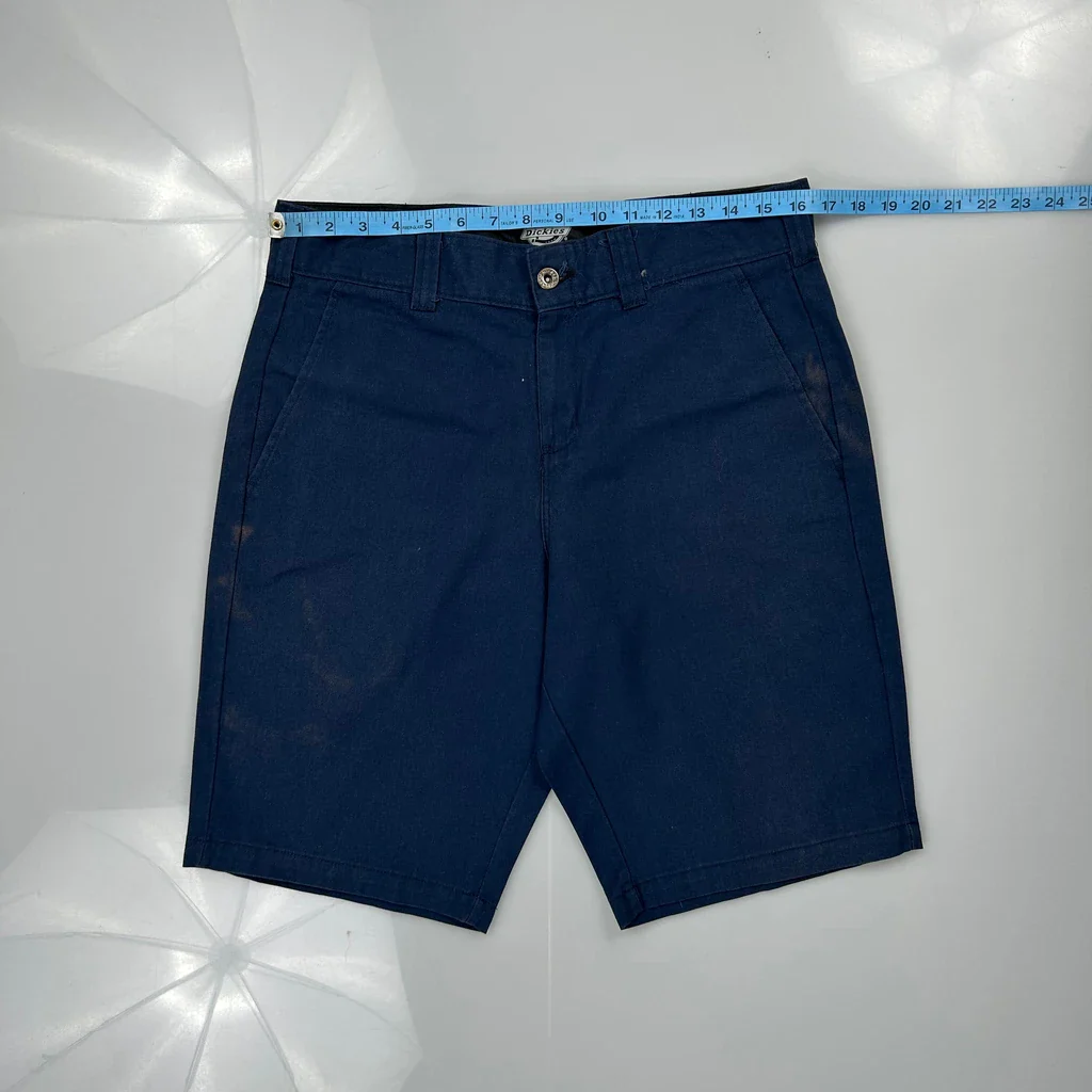 Dickies Shorts - 32W 10L Blue Polyester Blend - Image 3