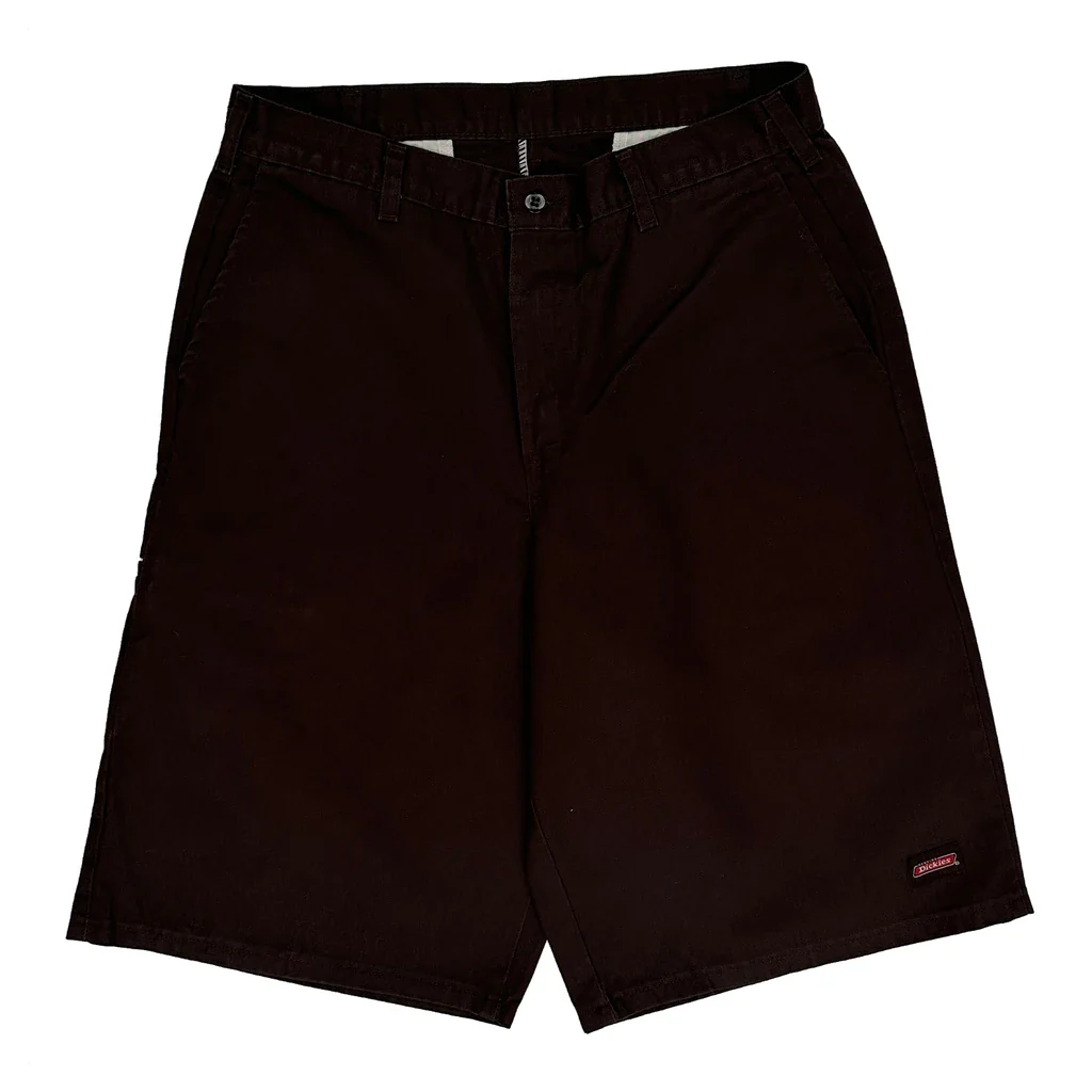 Dickies Shorts - 31W 11L Brown Polyester Blend - Image 2