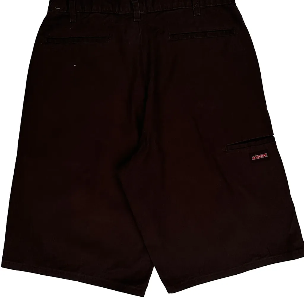 Dickies Shorts - 31W 11L Brown Polyester Blend - Image 7