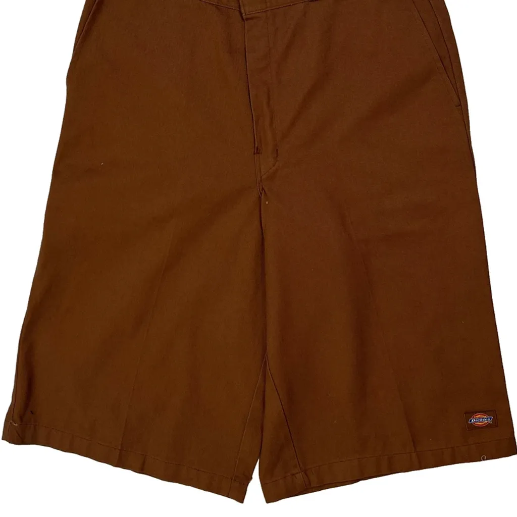 Dickies Shorts - 32W 13L Brown Polyester Blend - Image 10