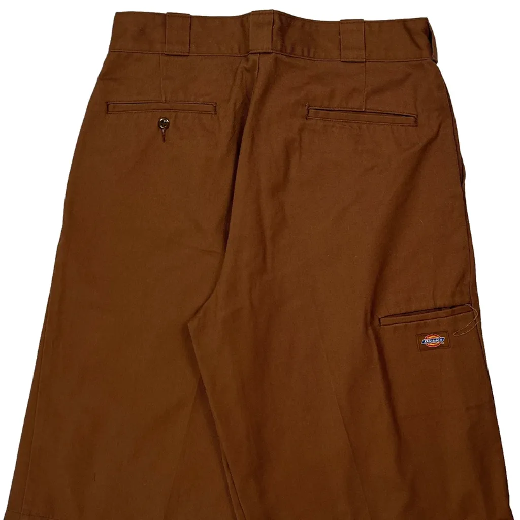 Dickies Shorts - 32W 13L Brown Polyester Blend - Image 7