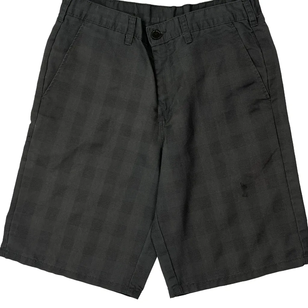 Dickies Checked Shorts - 30W 11L Grey Cotton - Image 8