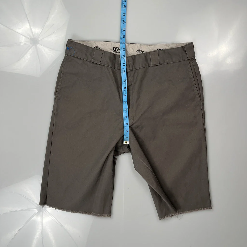 Dickies Shorts - 34W 12L Grey Cotton - Image 4