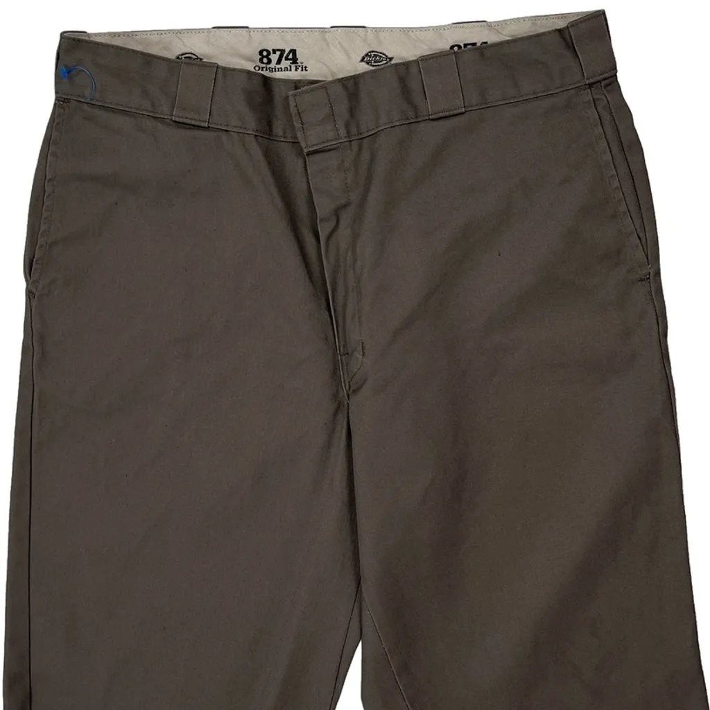 Dickies Shorts - 34W 12L Grey Cotton - Image 9
