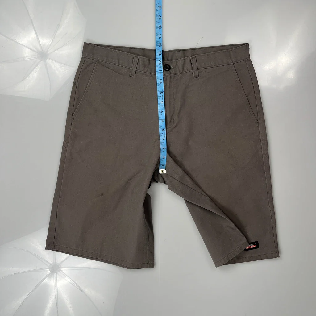 Dickies Shorts - 34W 13L Grey Cotton - Image 4