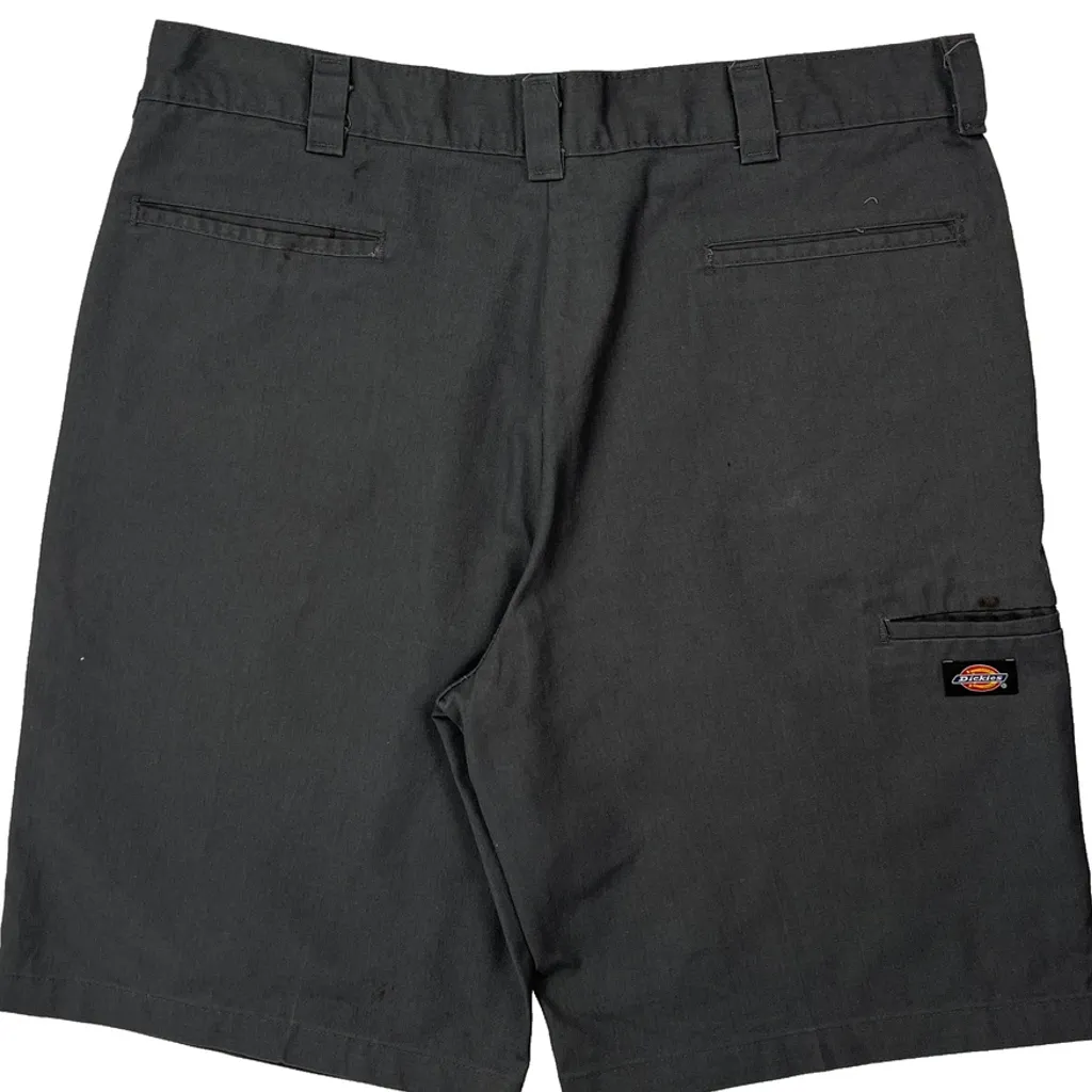 Dickies Shorts - 36W 11L Grey Polyester Blend - Image 7