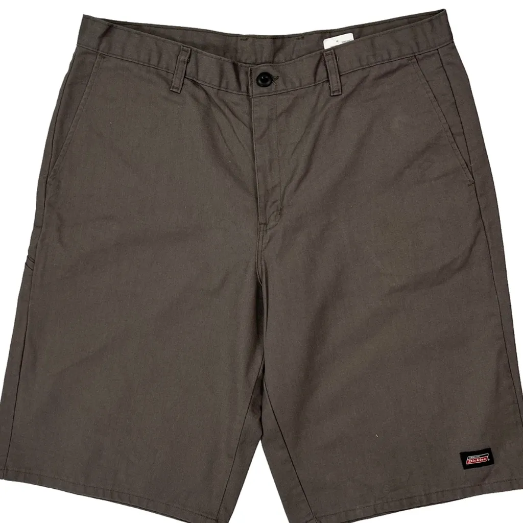 Dickies Shorts - 36W 13L Grey Polyester Blend - Image 10