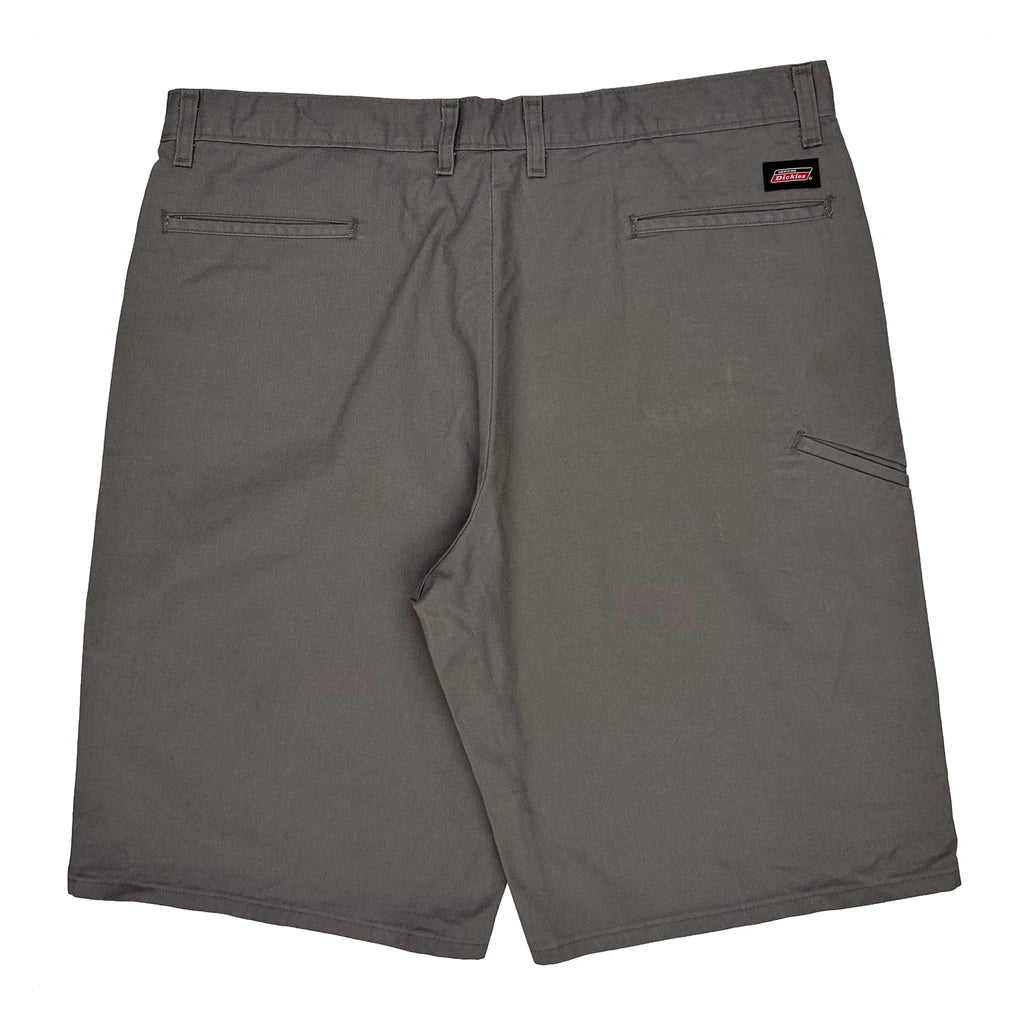 Dickies Baggy Shorts - 40W 11L Grey Cotton