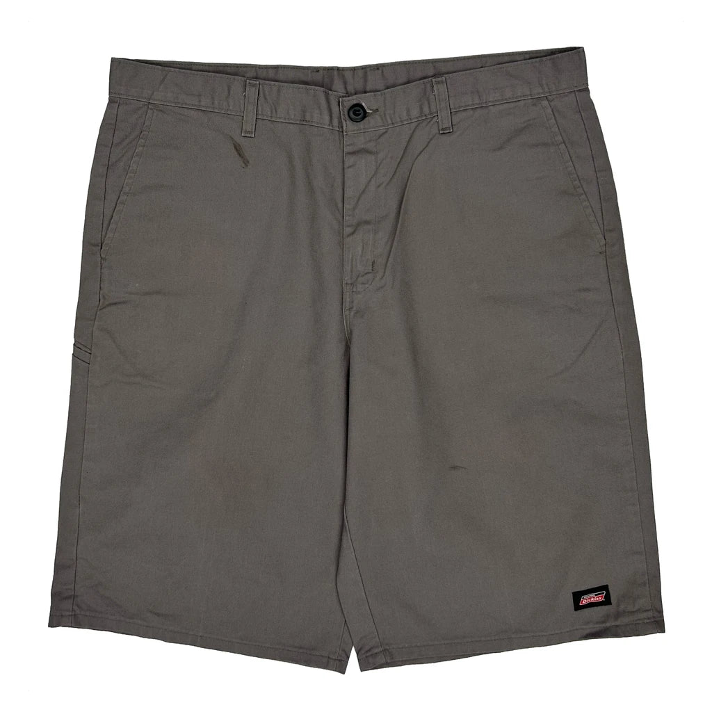 Dickies Baggy Shorts - 40W 11L Grey Cotton - Image 2