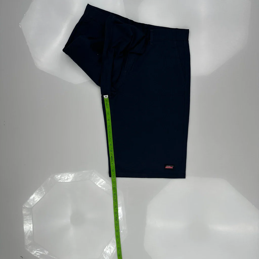 Dickies Shorts - 32W 10L Navy Polyester Blend - Image 5