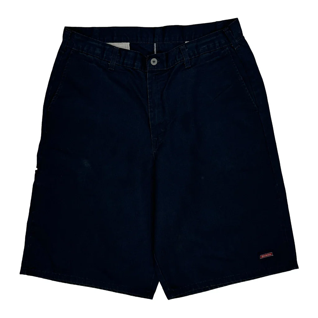 Dickies Shorts - 32W 12L Navy Polyester Blend - Image 2