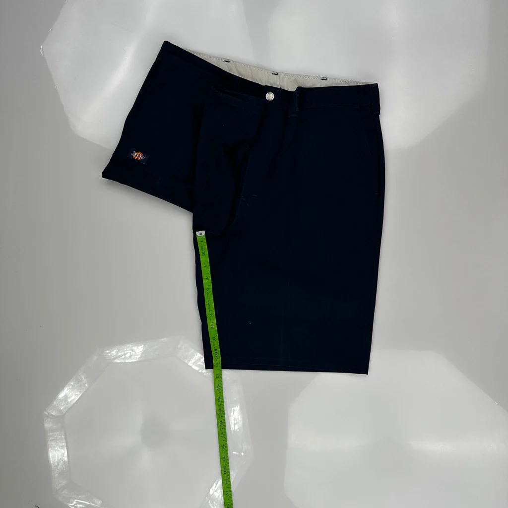 Dickies Shorts - 34W 9L Navy Polyester Blend - Image 5