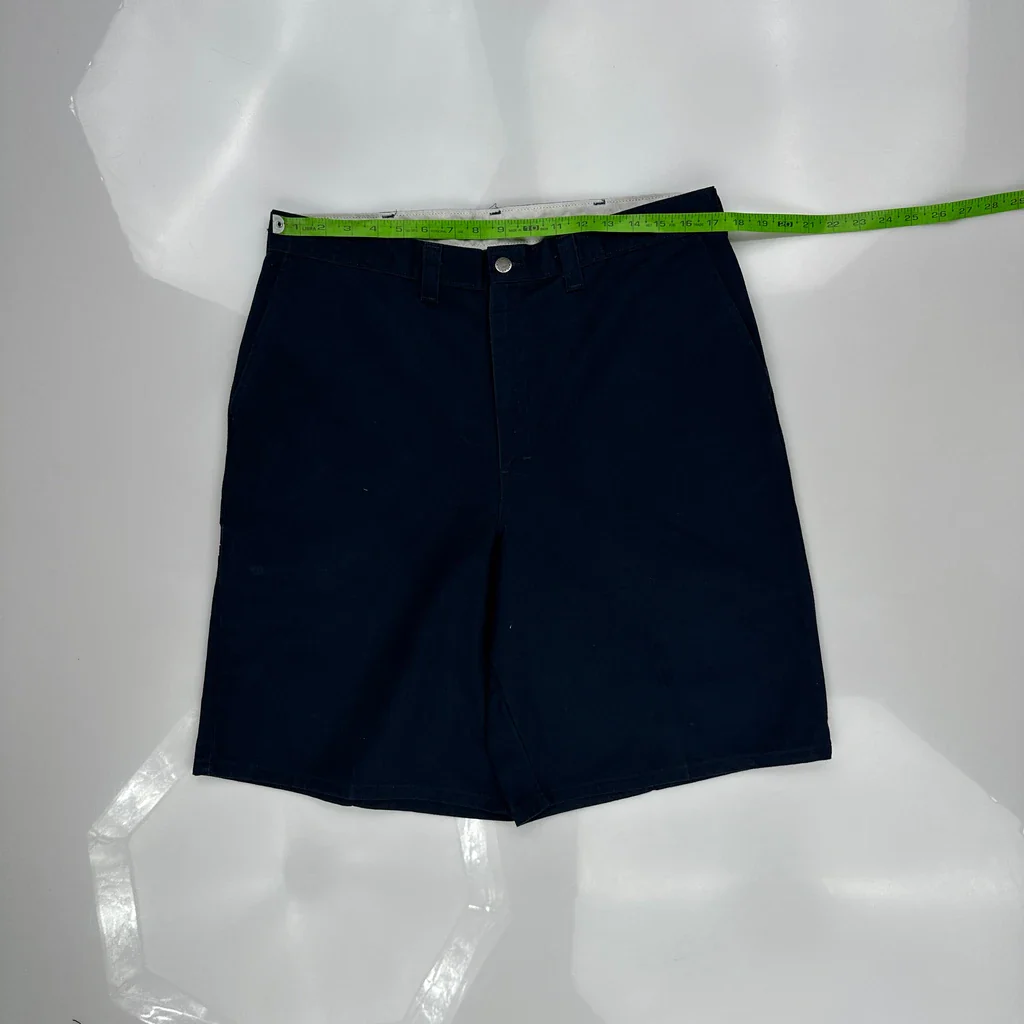 Dickies Shorts - 34W 10L Navy Cotton - Image 3
