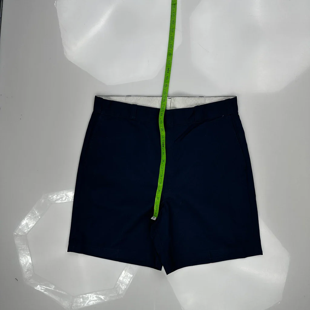 Dickies Shorts - 38W 8L Navy Cotton Blend - Image 4